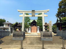 旧西宇喜田村(現・江戸川区宇喜田町・北葛西・西葛西・中葛西周辺)の氏神様